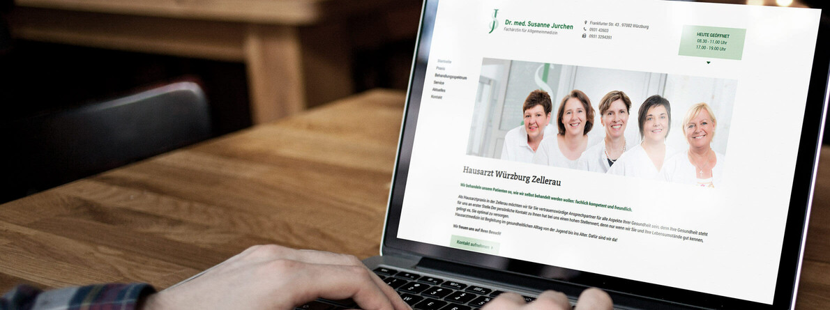 Dr-Med-Susanne-Jurchen-Design-Website-Cms-Hausarztpraxis